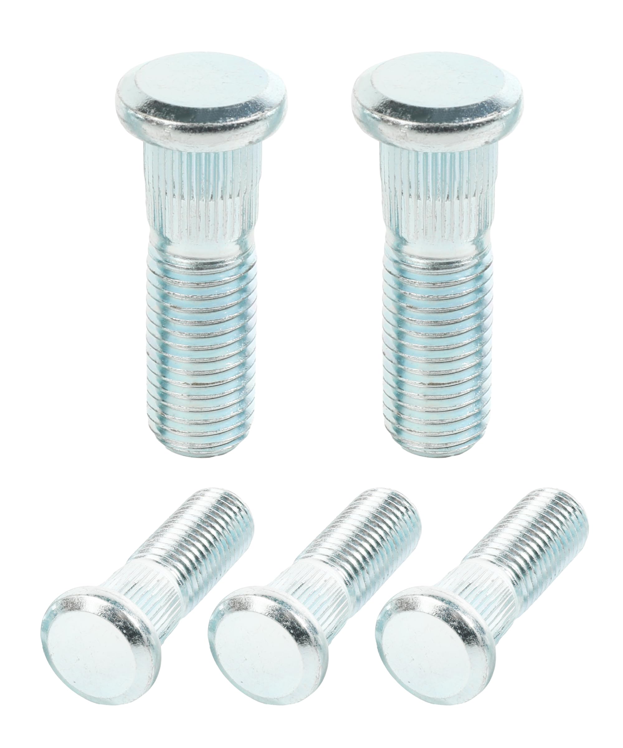 Set 4 Boulons Anti-Vol McGard M14x1.50 Rond Conique 45mm - Argenté + Clé De Sécurité