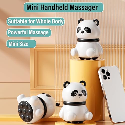 Miniatura 3 de Mini masajeador de mano, pequeño masajeador de mano para todo el cuerpo, hombros, cuello, espalda, pierna, alivio del dolor y relajación, regalos de