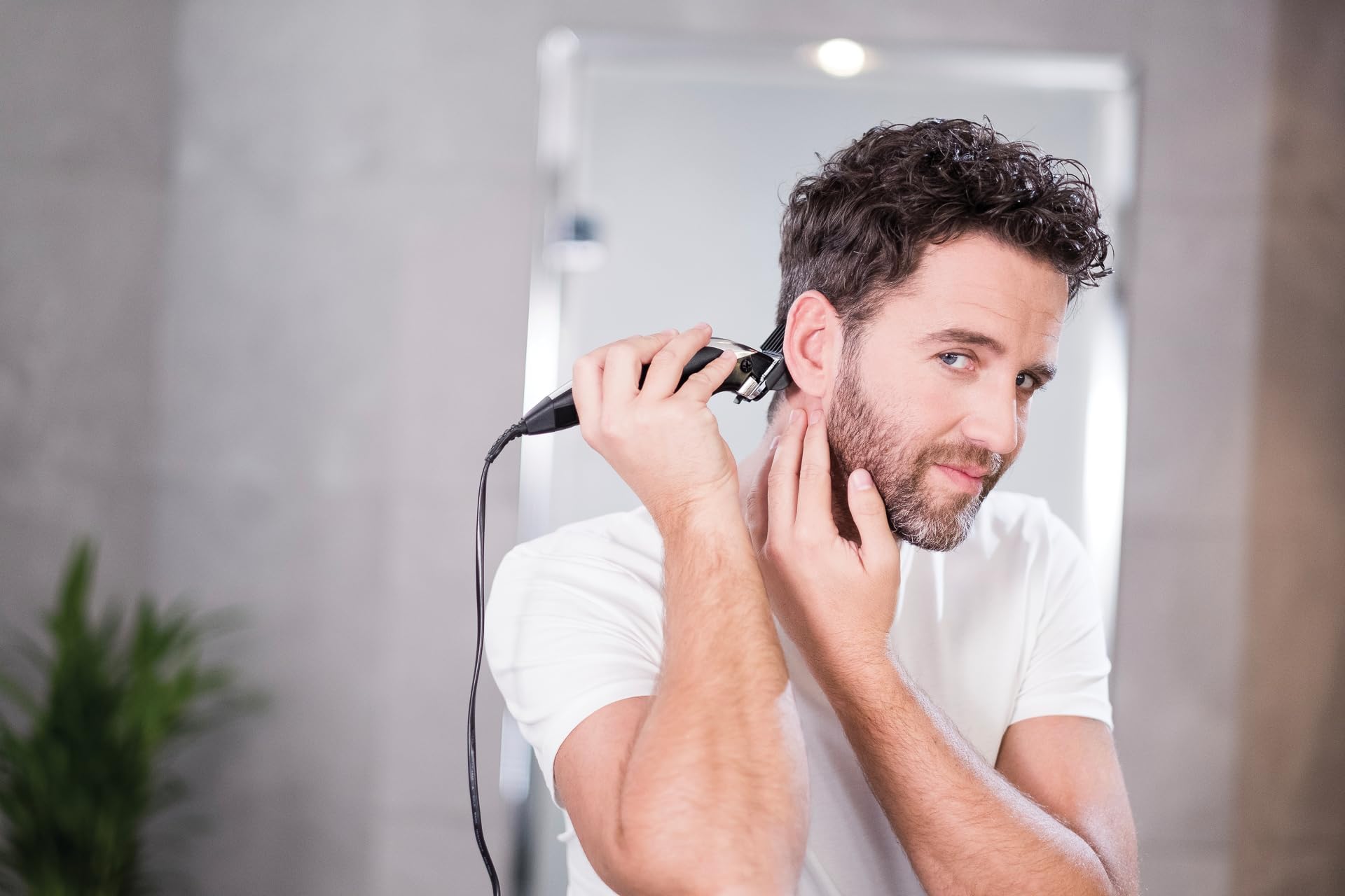 Wahl Home Pro, Kit de corte de pelo, Máquina de cortar pelo con cable para hombre, Máquina de cortar pelo para hombre, Corte de pelo DIY, Corte de pelo en casa