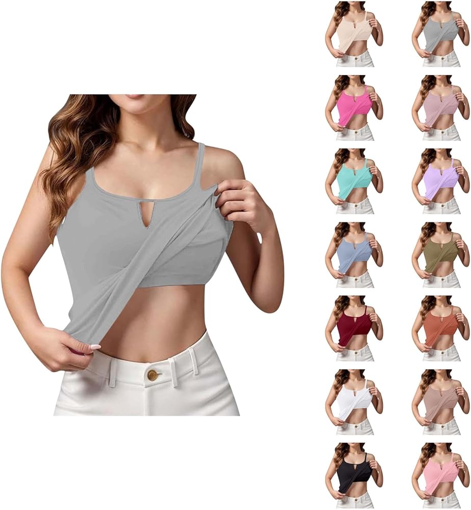 Amazon | ブラトップ カップ付き スチールリングなし 外出着可