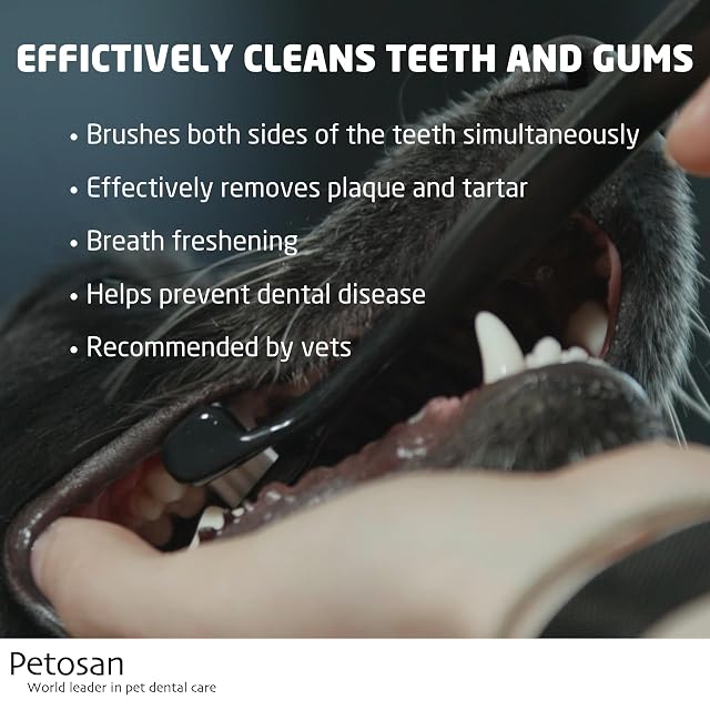 Foto 2 de 5 de Petosan Kit de cuidado dental para perros medianos