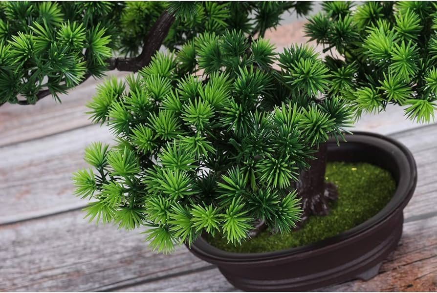 Amazon.co.jp: Farigrut 人工盆栽杉、人工植物、盆栽レプリカ