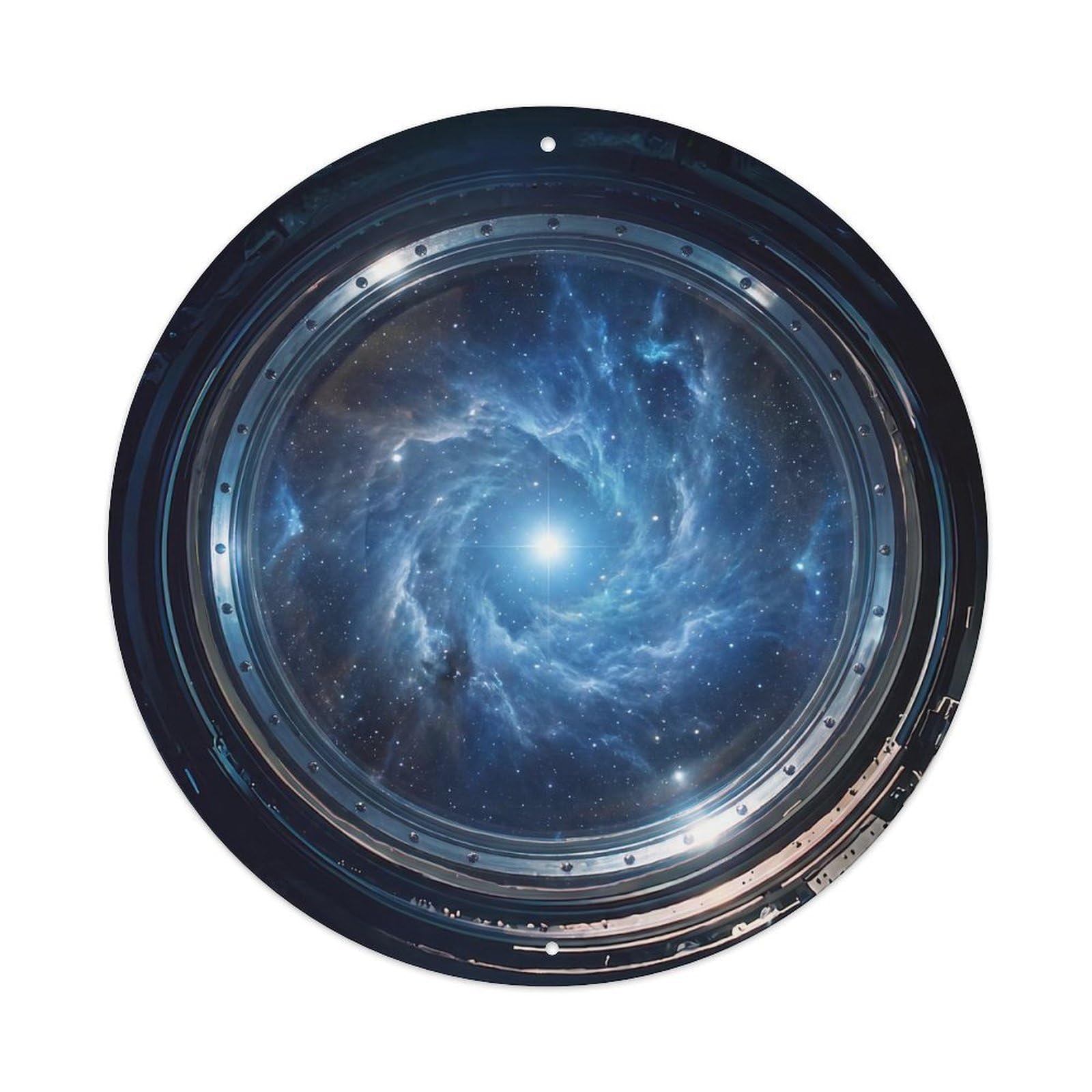 Blue Reflection Nebula View Metal Tin Sign
