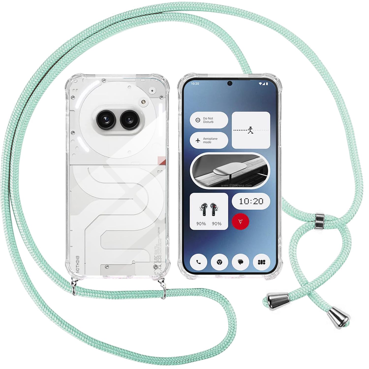ISOI Cover Con Cordino Per Motorola Edge 30, Custodia