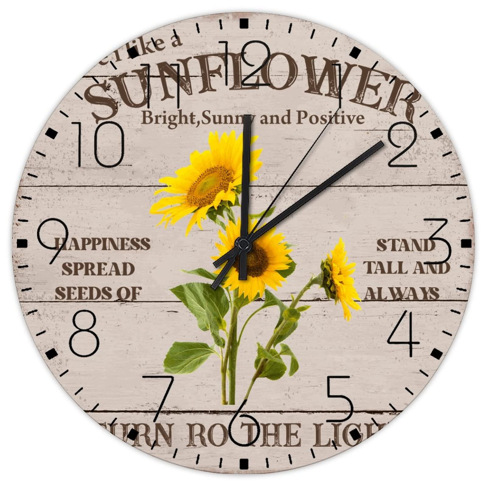 Horloge murale vintage pour crèche idée cadeau naissance originale