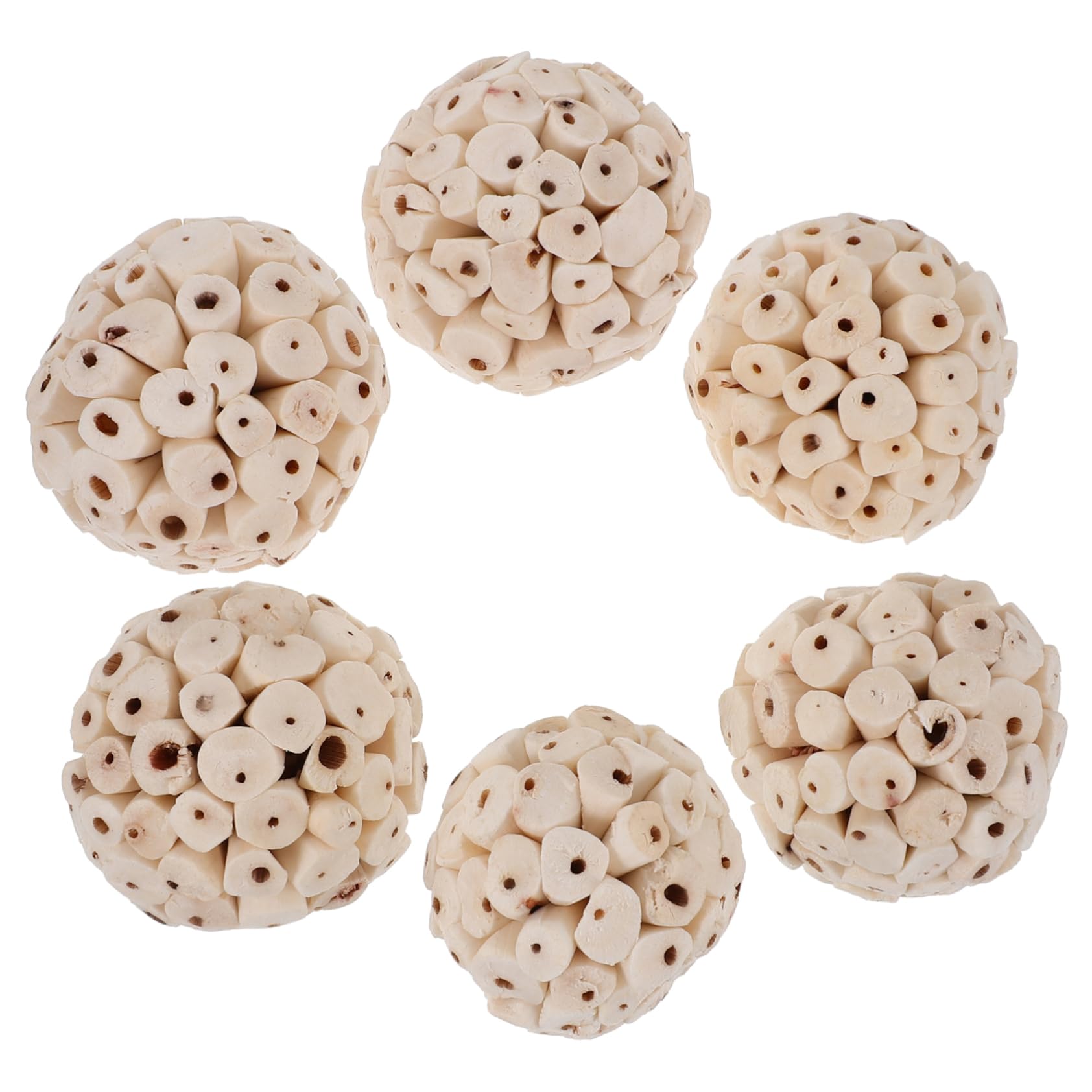 POPETPOP 24pièces Jouets De pour Oiseaux à Mâcher Naturelles pour Perroquets Hamsters Et Rongeurs Amusement Et Stimulation pour Animaux