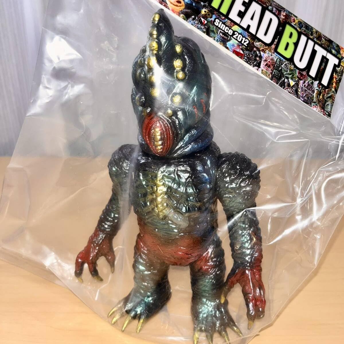 : スカルヘッドバット ドクロ怪獣 トラック付き SKULL HEAD BUTT Skull Monster マーミット  marmit ソフビ sofvi 井口昭彦 シークレット販売 : おもちゃ | アビドロン 2号 マーミット スカルヘッドバット Marmit  SKULL HEAD BUTT ソフビ sofvi イベント 限定 | ソフビ人形 | ノーブランド品