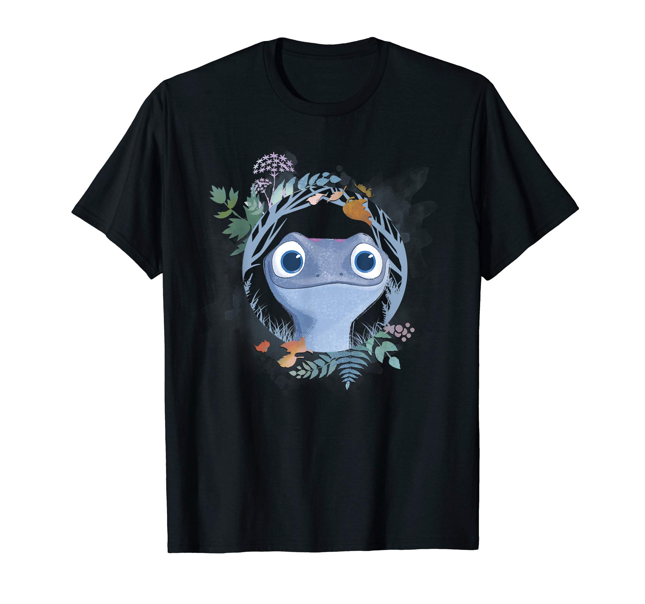 Disney Frozen 2 Bruni The Salamander Watercolor Portrait T-ShirtOEKO-TEX STANDARD 100