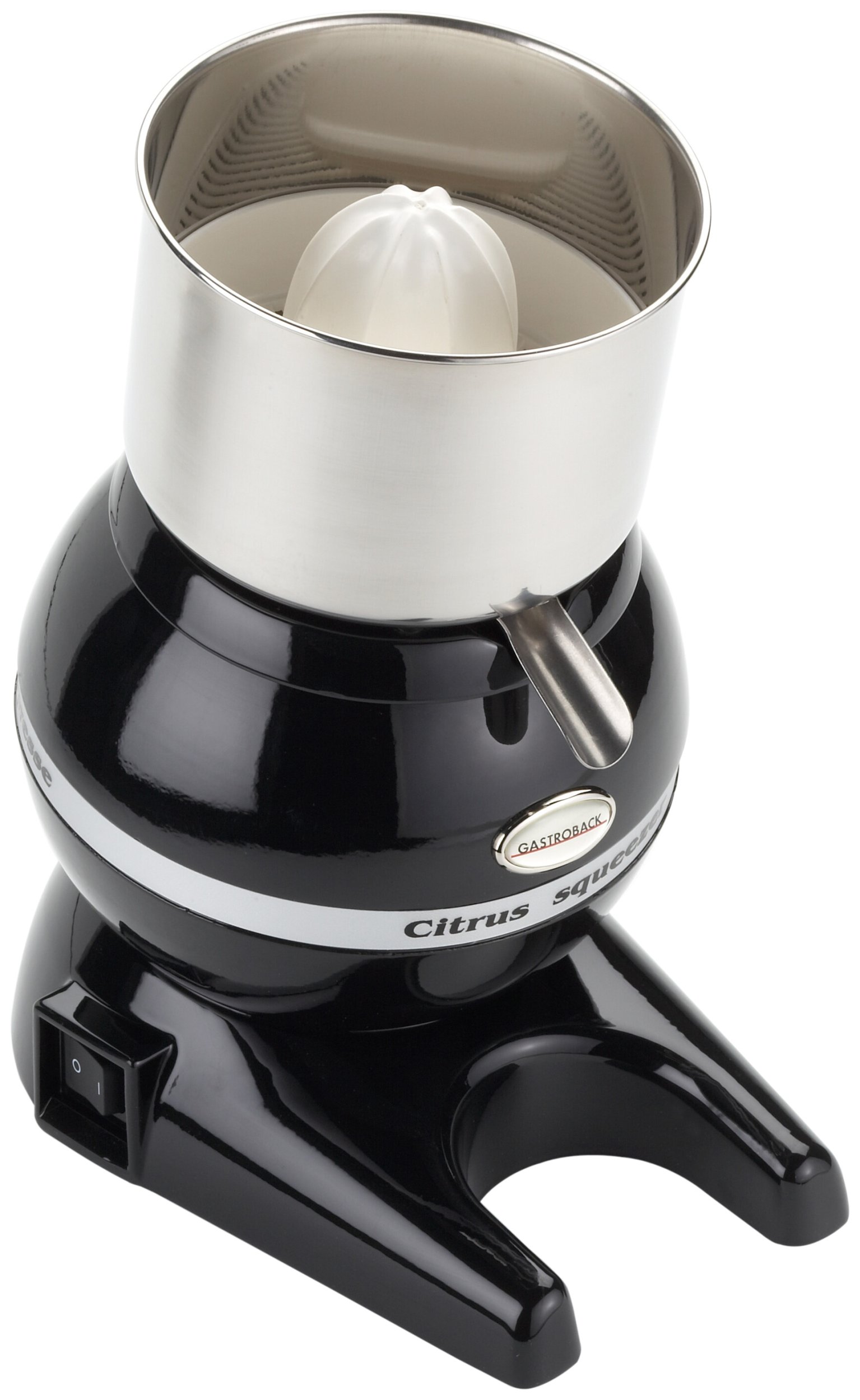 Gastrobackdesign citrus juicer Innovative design 130watt black with 2 year warranty