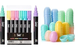 Mr. Pen - Vibrant Sidewalk Chalk and Easter Eggs for Kids
