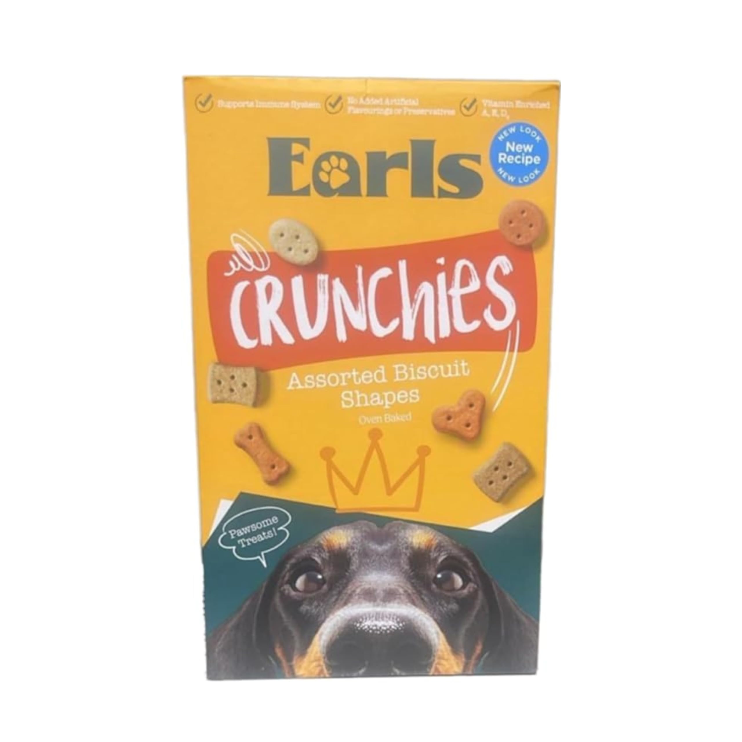 Ark future Earls Assorted Dog Biscuits – Adult Dog Treats with Vitamins & Minerals (500g, Crunchies)