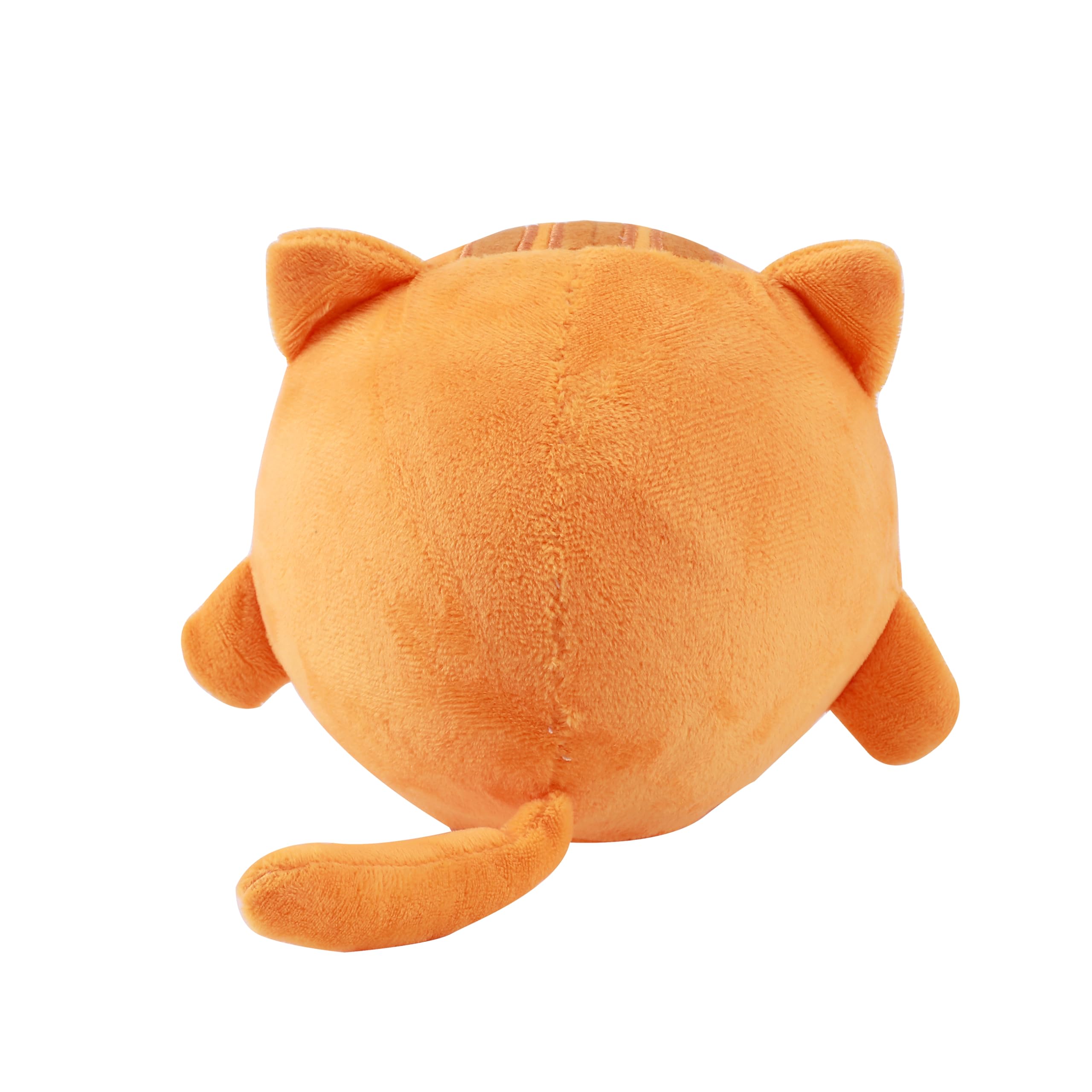 Coussin Anti-stress Squishy Chat Orange – 14 Cm – Mousse à Mémoire De Forme – Doux Et Réconfortant – Cadeau Rigolo