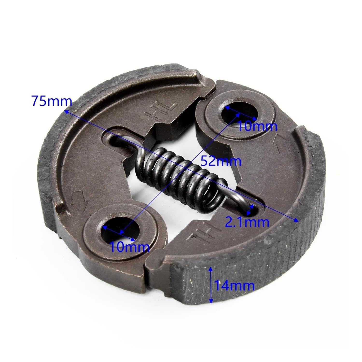 Conjunto de Embrague Compatible con Motor de desbrozadora GX50 GX 50 de 4 Tiempos. Piezas del Motor.