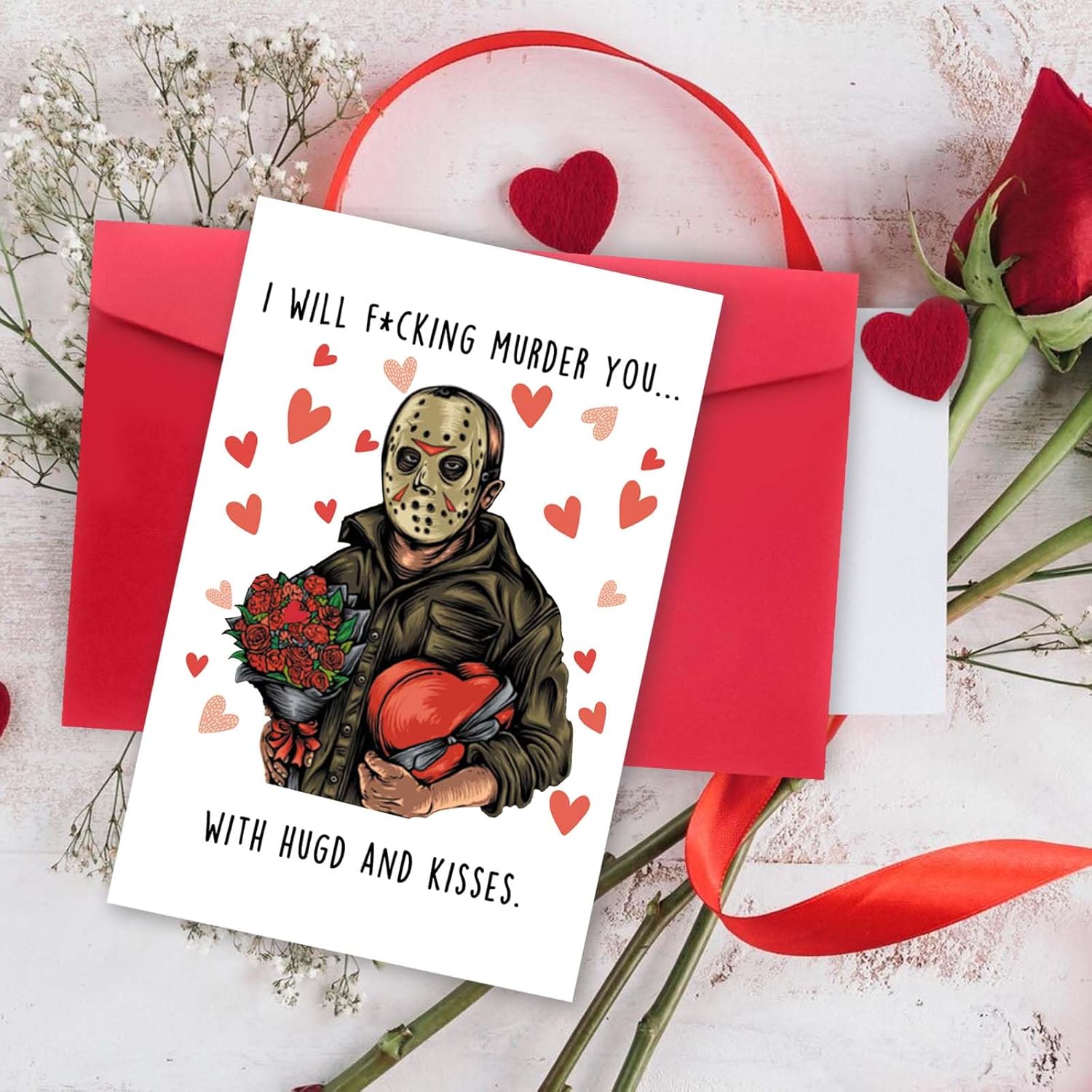 Tarjetas De San Valentín Imprimibles, Tarjeta De San Valentín Extraña Divertida Imprimible