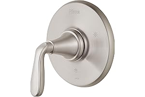 Pfister Northcott Shower Kit - One Handle Tub and Shower Trim Kit - Brushed Nickel