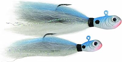 Spro Phat Flies-Pack of 2, Blue Shad, 1/16-Ounce