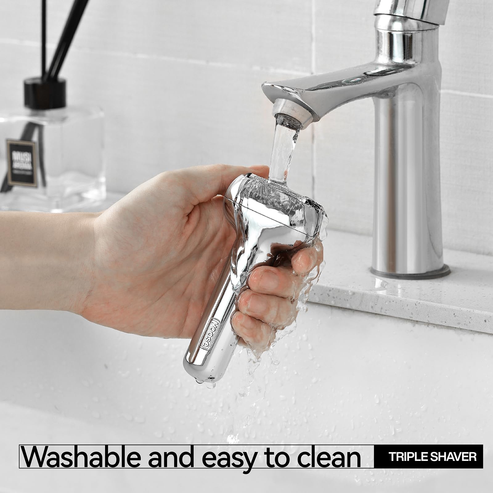 Amazon | yoose 交換用ヘッド 往復式 電気シェーバーの磁気