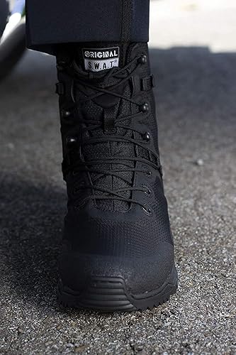 Miniatura 2 de Original SWAT Alpha Fury 8 "Botas tácticas Zapatos de alto rendimiento ligeros Apto para aeropuertos - Negro