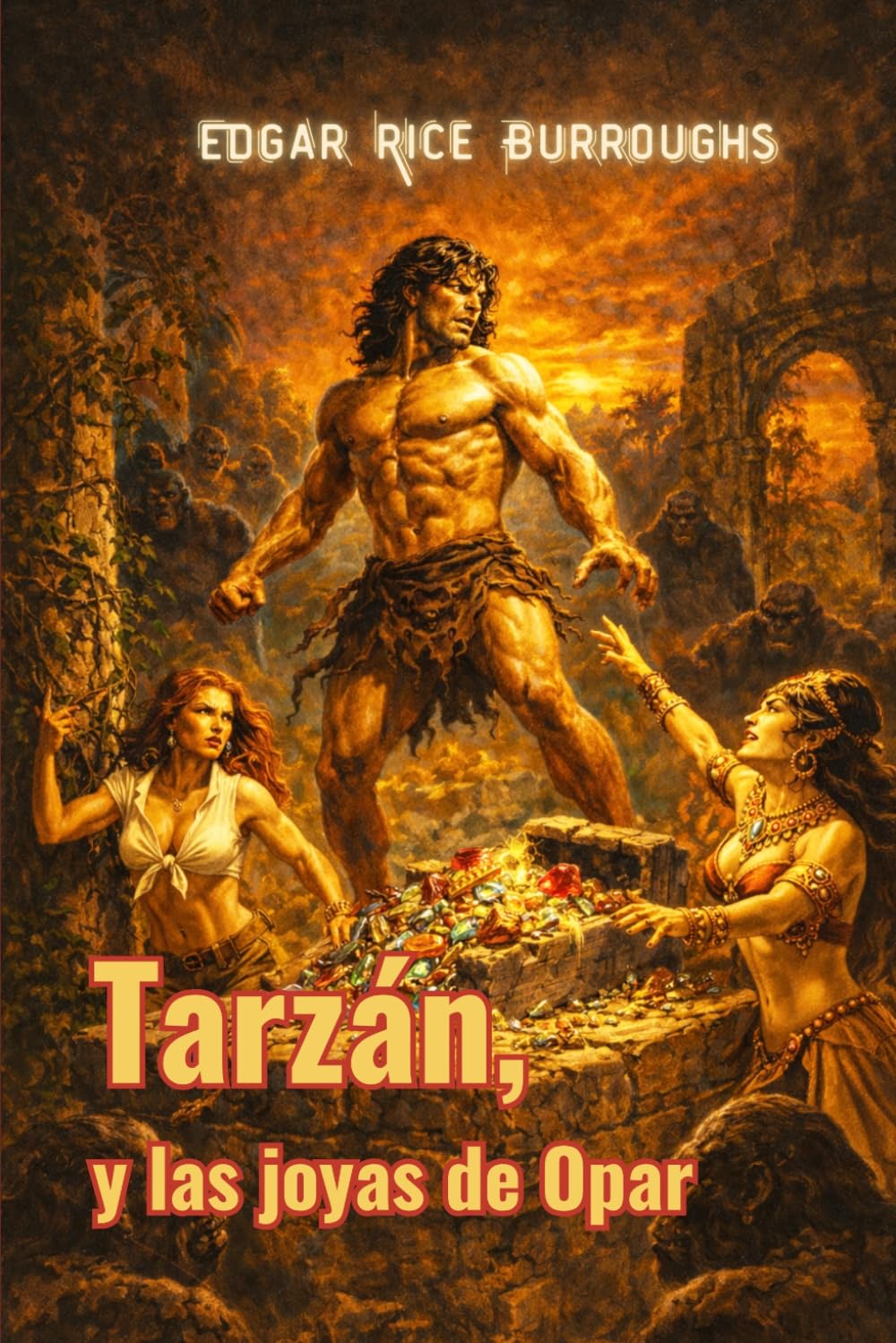 Tarzán y las joyas de Opar (traducido)