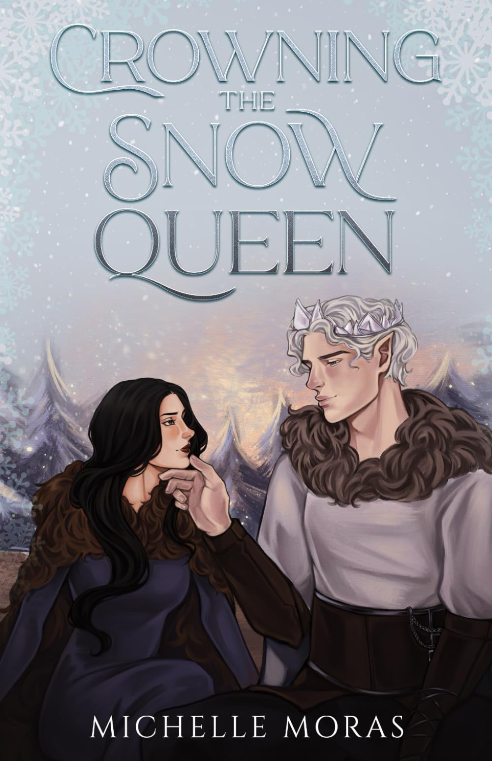 Crowning the Snow Queen: A cozy winter romantasy (Realm of Noxtania)