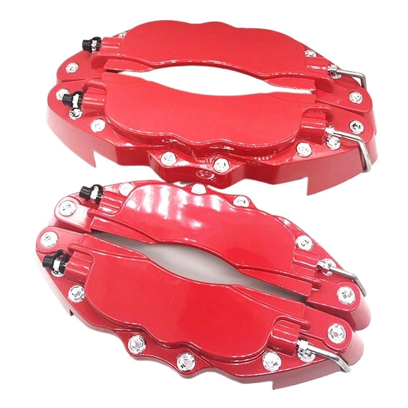Osłona Zacisku Hamulcowego Z Aluminium Samochodowego Osłona Zacisku Hamulcowego Uniwersalnego Samochodowego Osłona Zacisku Hamulcowego Metalowego Osłony zacisku(Yellow,L)