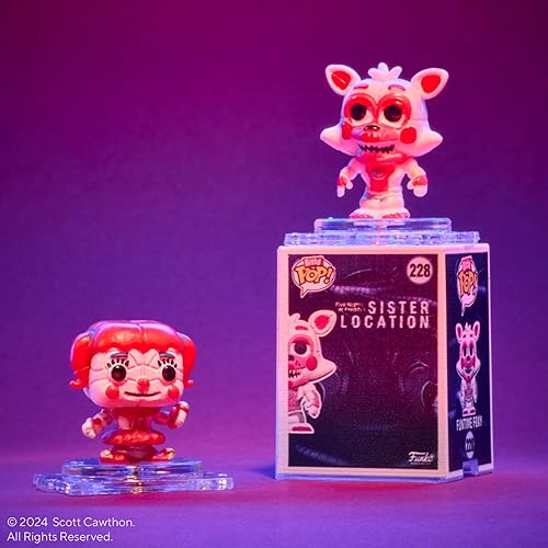 Miniatura 6 de Funko Bitty POP! Five Nights at Freddy's (FNAF)- Mini figura misteriosa de Ballora y una sorpresa – 0.9 pulgadas (0.9 in) coleccionable – Idea de