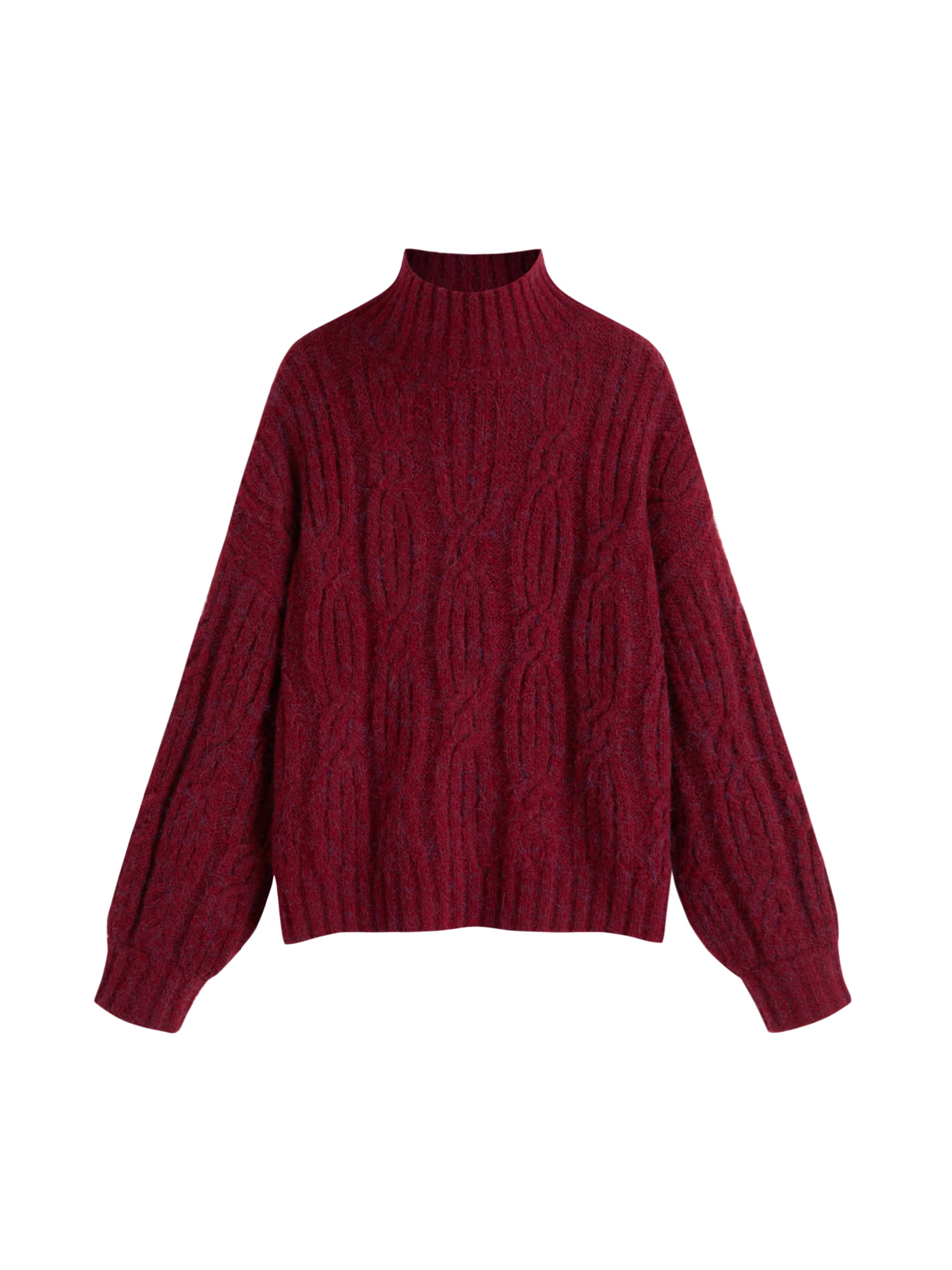 CIDER Oversized Sweaters for Women Turtle Neck Long Sleeve Knit Sweater Pullover Warm Fall Winter Daily Casual