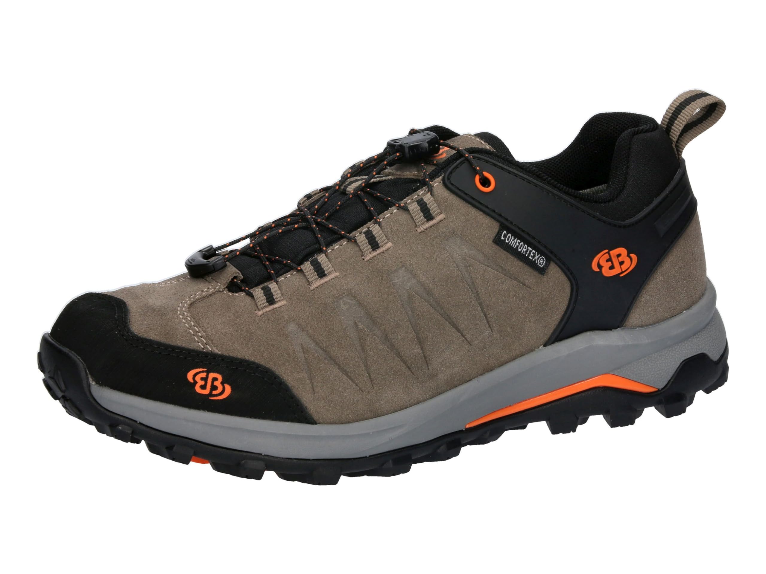 Brütting Unisex Mount Chester Trekking Shoes, Beige/Orange, 12 UK