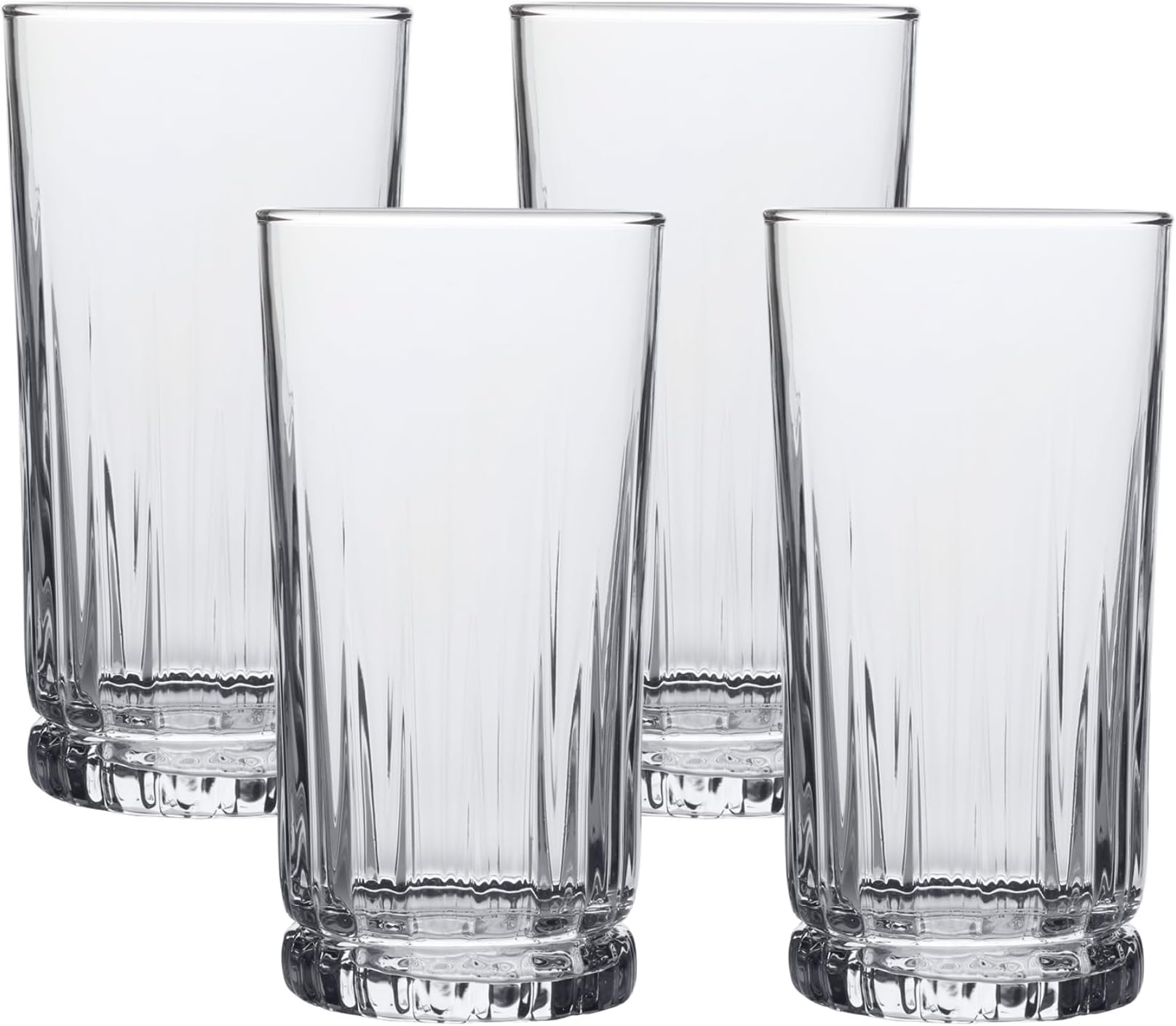 Amazon.com: Anchor Hocking Aniston Drinking Glasses (4-Pieces, 15-ounce ...