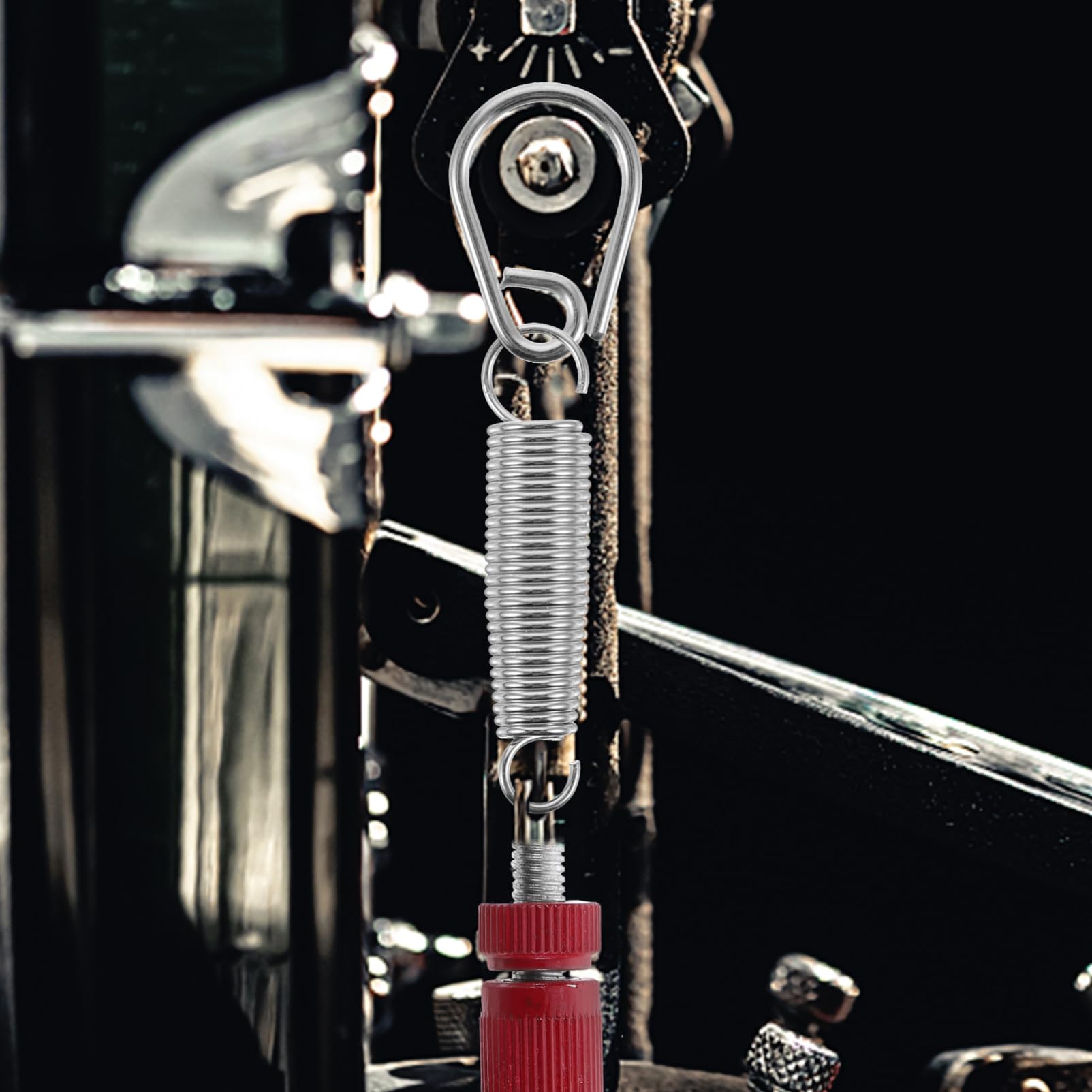 NULYLU Precision-made Drum Foot Pedal Spring for Percussion Instruments Metal Drum Accessory Parts