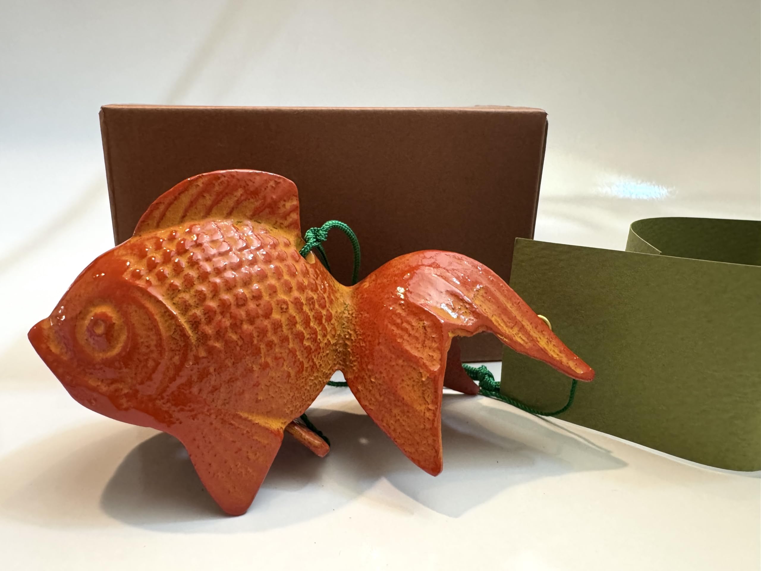 金魚　風鈴 Amazon.com: 123kotobukijapanstore 1 件日本鐵橙色金魚風鈴日本製造