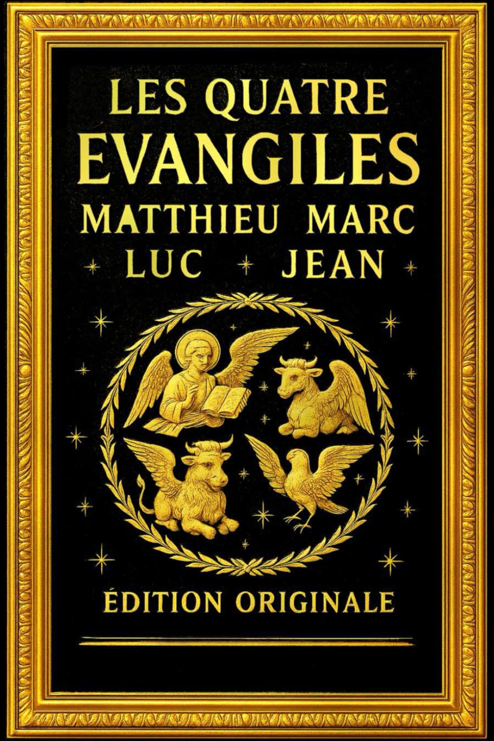 Les Quatre Évangiles : Le Témoignage Complet de Jésus-Christ — Les Récits Sacrés de Matthieu, Marc, Luc et Jean, Fidèlement Transcrits et Présentés en ... dans une Édition Intégrale et Authentique