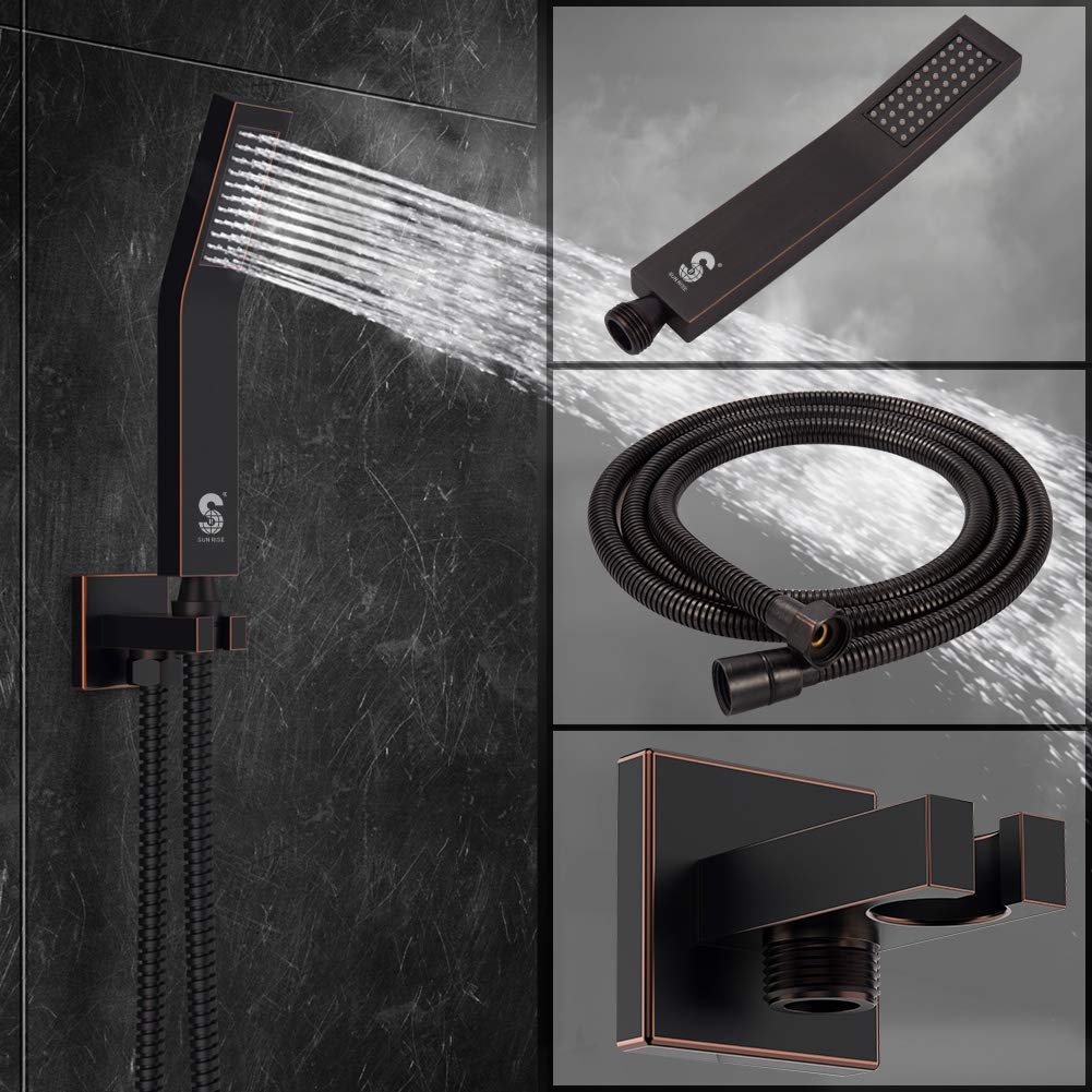 Buy SR SUN RISE Oil Rubbed Bronze Shower System 10 Inches Square Shower
