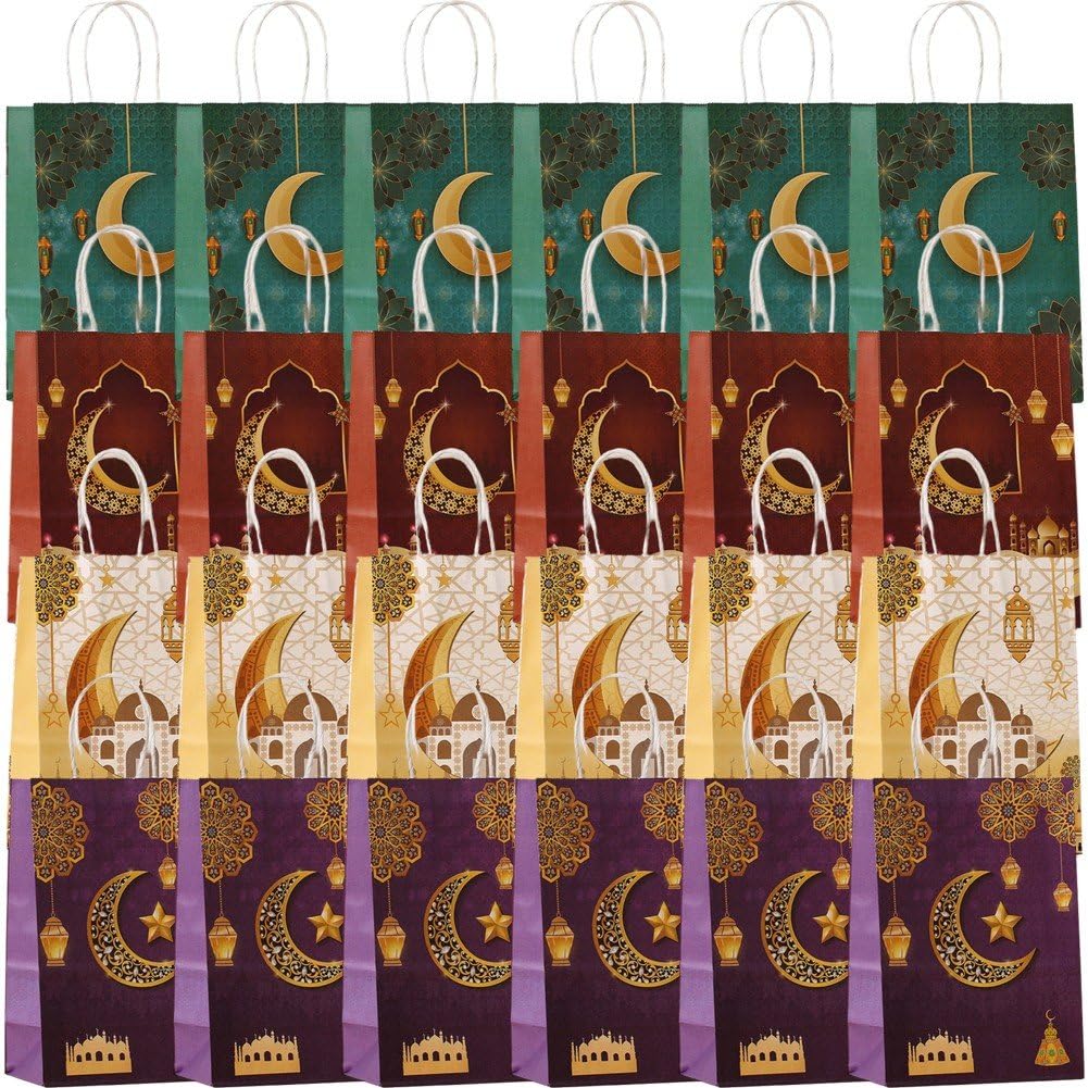 Sacs cadeaux du Ramadan pochettes de bonbons et collations pour fête islamique
