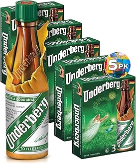 Underberg Natural Herb Bitters, 2-Ounce (Pack of 5)