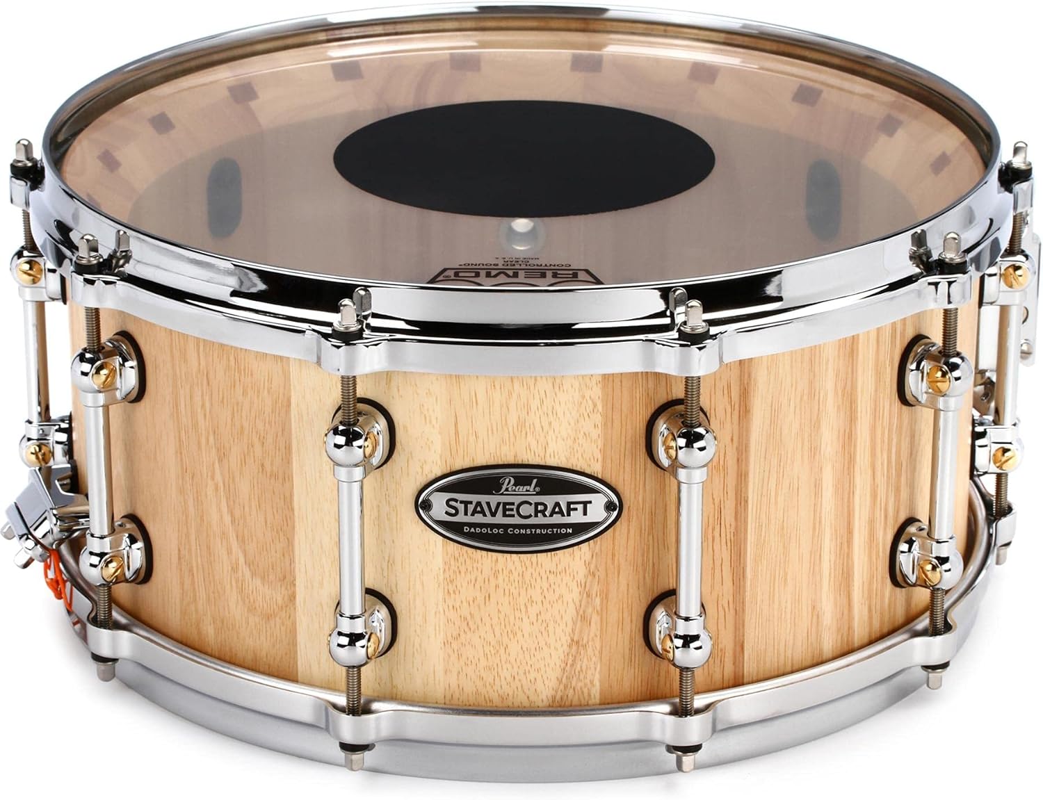 Pearl StaveCraft Snare Drum – 6.5 x 14-inch – Thai Oak