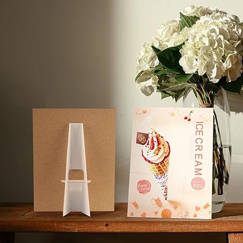 Miniatura 7 de Golden State Art, Caballete de cartón autoadhesivo, calidad de archivo, sin ácidos, doble ala de 7 pulgadas, carteles de exhibición, folletos,