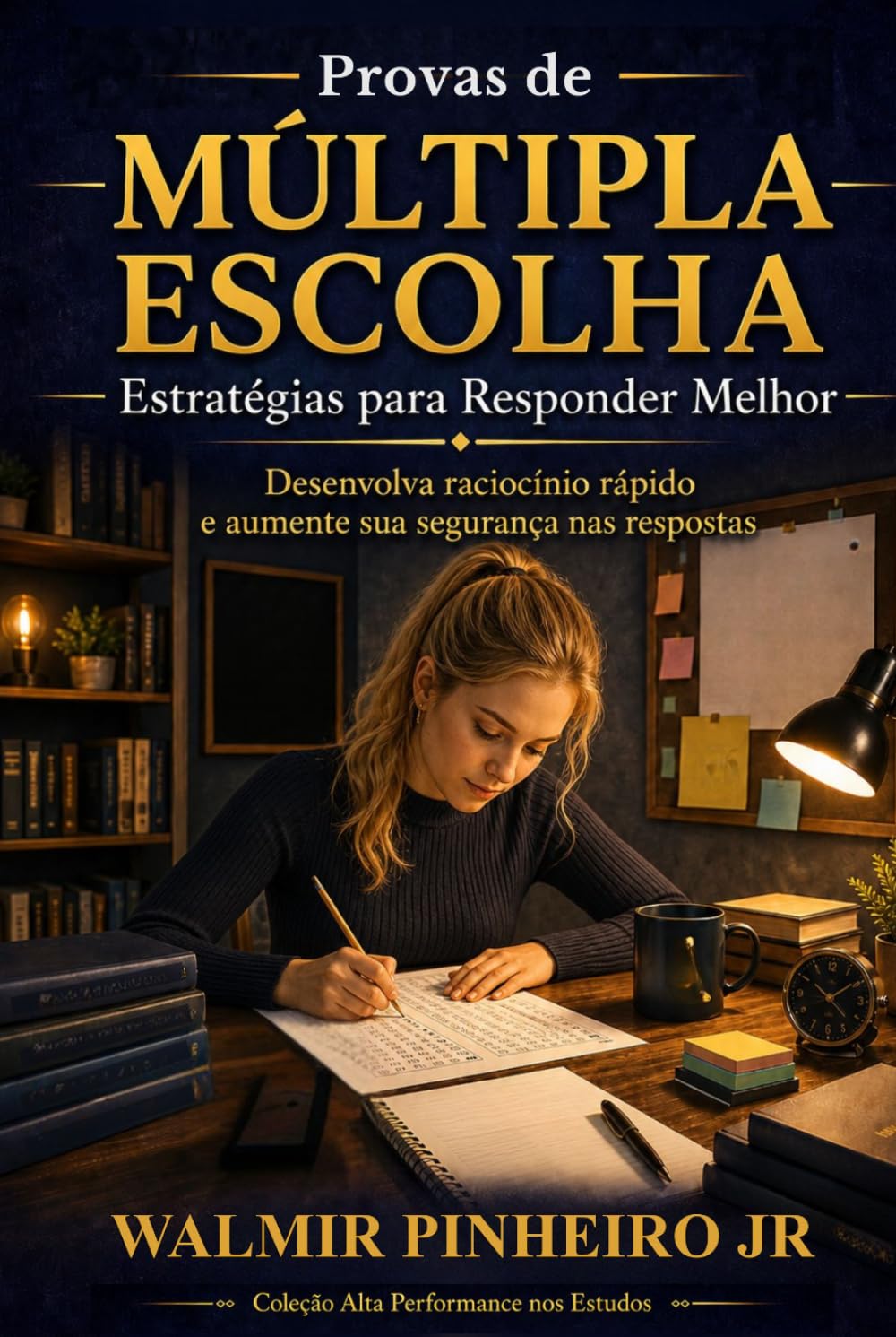 Provas de Múltipla Escolha: Estratégias para Responder Melhor: Desenvolva raciocínio rápido, reduza erros comuns e aumente sua segurança nas respostas (Coleção Alta Performance nos Estudos)