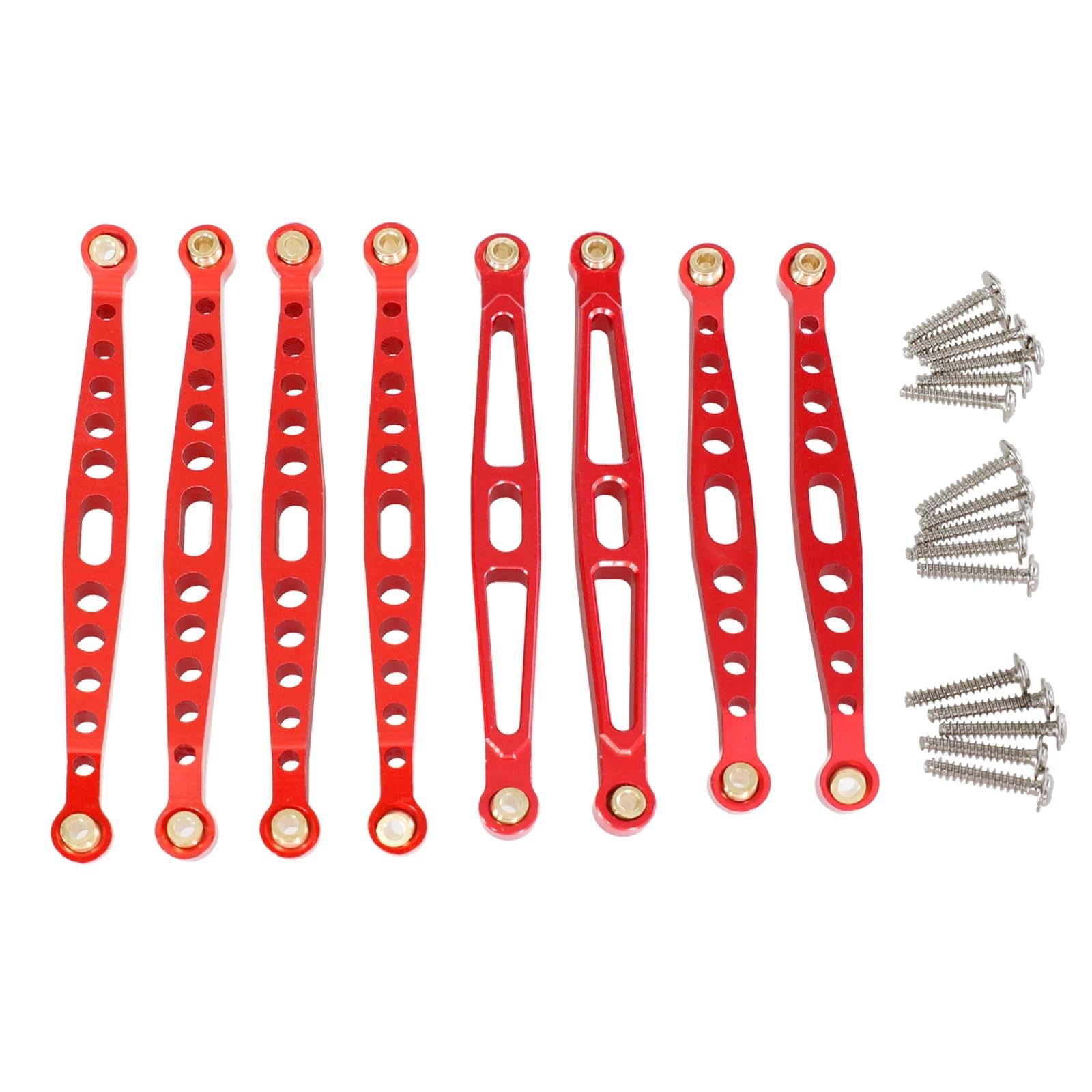 Per HuangBo Per Toys ZP1001 ZP1002 ZP1003 ZP1004 1/10 RC Parti Auto Metallo Aggiornamento Ristrutturazione Accessori Aste Fissaggio Ricambi Modellini RC