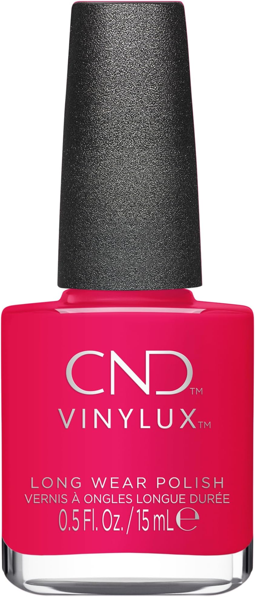 Vinylux Longwear Red Nail Polish, Gel-like Shine & Chip Resistant Color, 0.5 Fl Oz