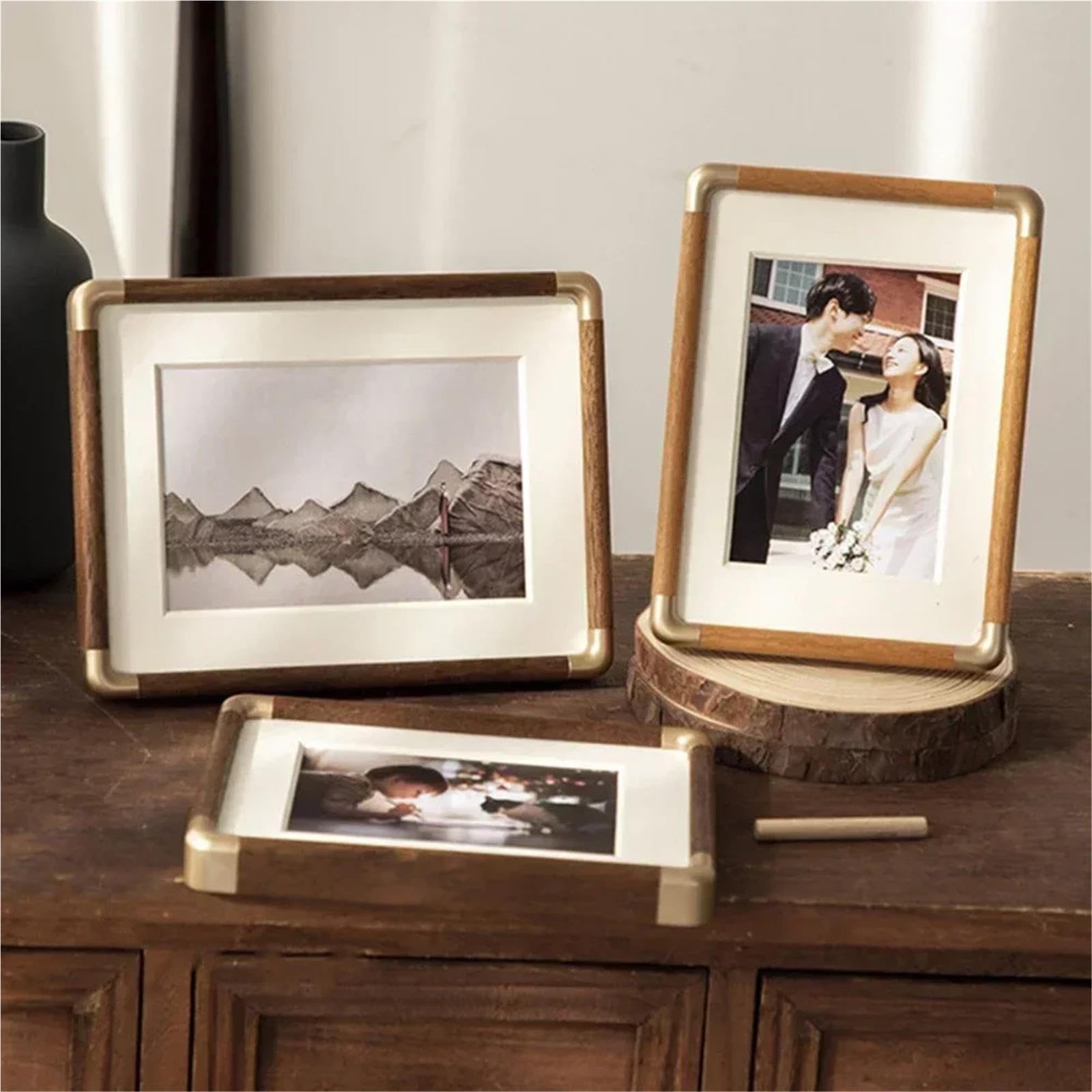 Cadre photo en bois massif