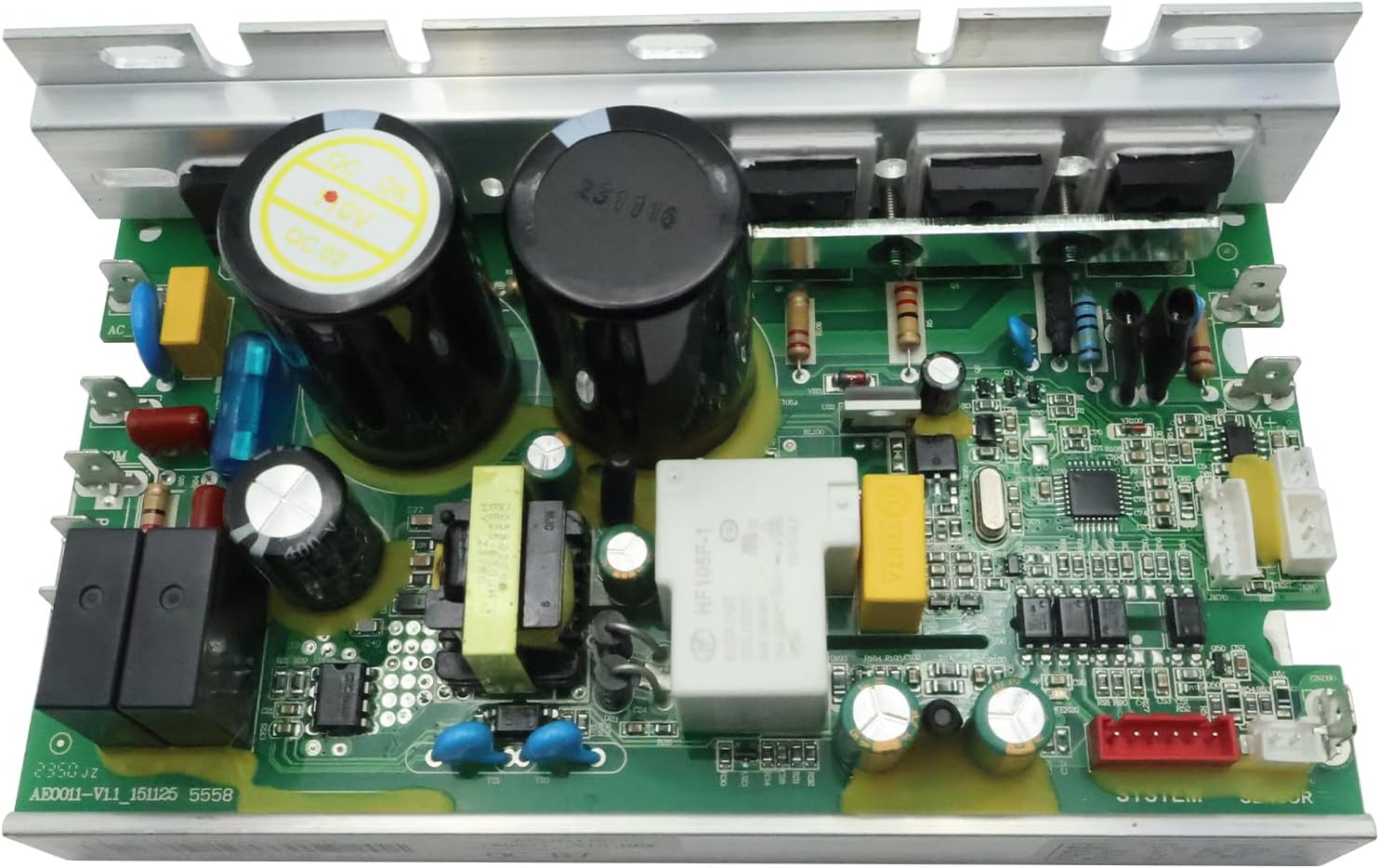 Generic AE00119XL AE0016C 180623._V10.HEX Treadmill Control Board Motherboard Treadmill Motor Controller, GREEN