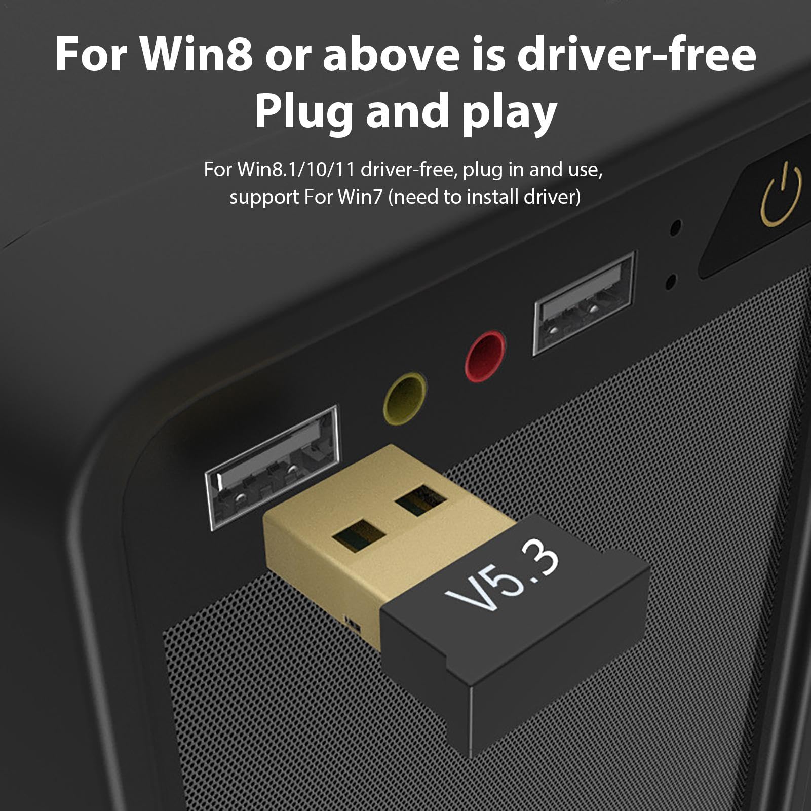 Adaptateur Bluetooth USB 5.3 pour PC Dongle sans Fil
