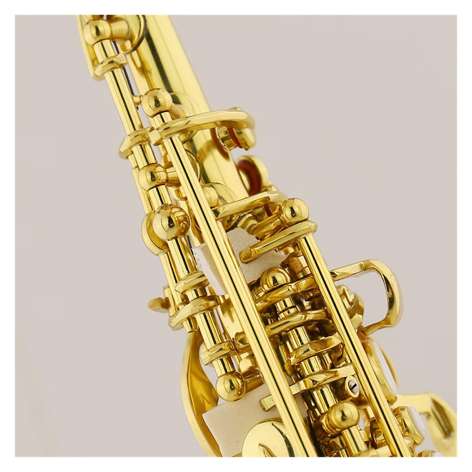 Saksofon sopranowy Es dur prosty instrument dęty blaszany Instrument saksofonowy