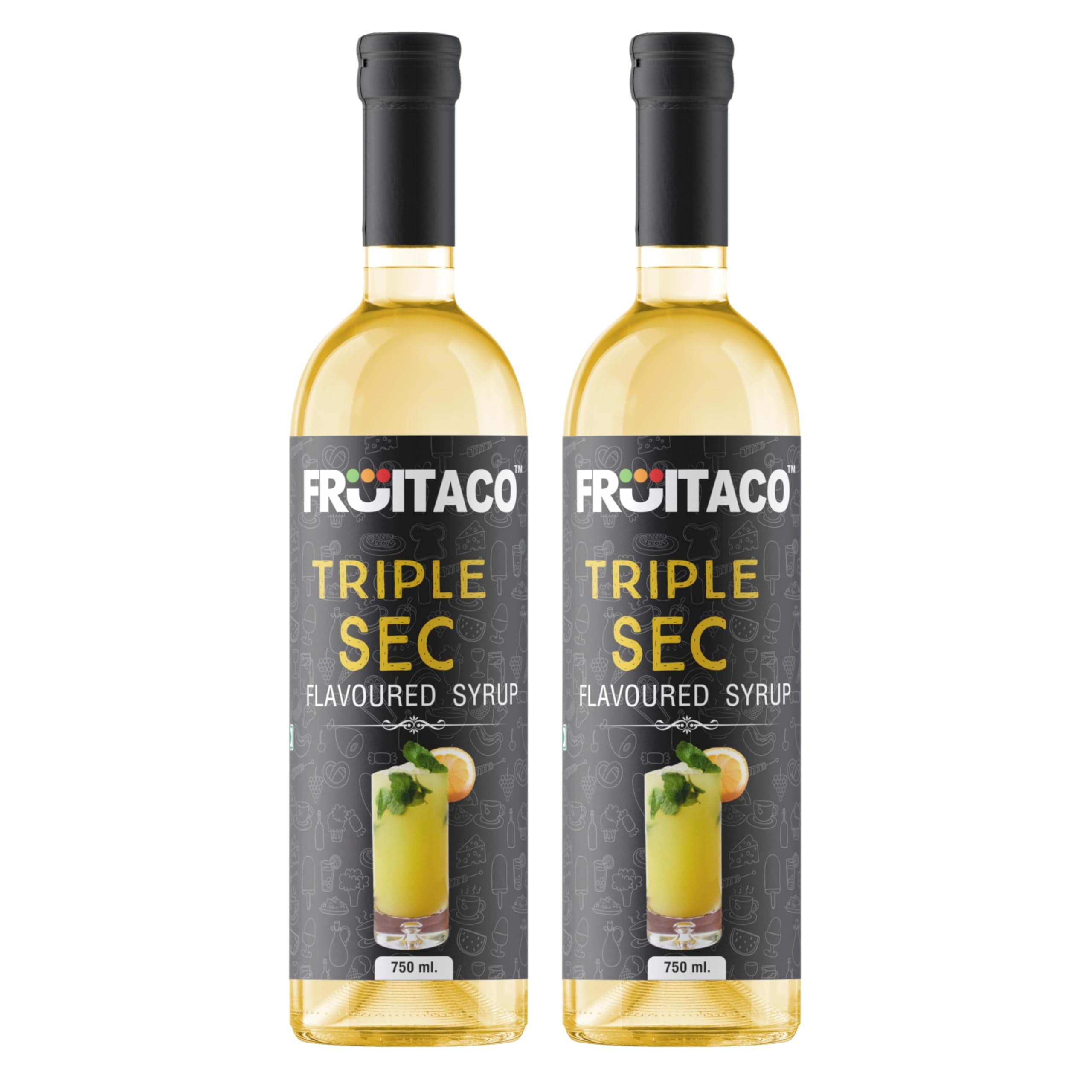 Fruitaco Triple Sec Syrup for Mocktails, Cocktails - Pack of 2 (750ml each):Perfect Mixer for Enhancing Mocktails & Cocktails, Drinks, and Mojitos at Parties, for All Your Mixing Needs | Non-Alcoholic-image-16