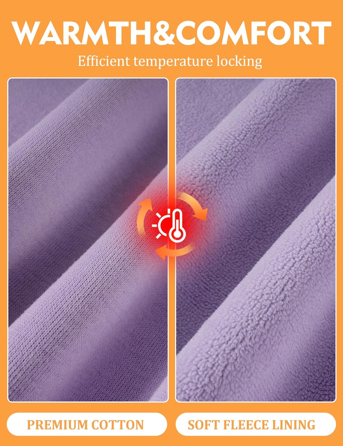 Flygo Unisex Boys Girls Sherpa Hoodie Fleece Lined Hooded Sweatshirt Pullover Sweater Kids Fall Winter Hoodies 5-11Years - Image 6