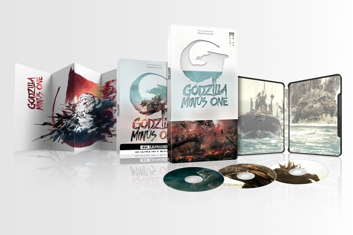 Godzilla Minus One - Limited Edition Steelbook (4K Ultra HD + Blu-ray) [4K UHD]