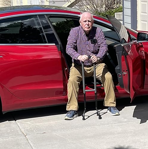 Miniatura 4 de Nuevo bastón Rock Steady Cane II ultraligero, compacto y versátil que ofrece una maniobrabilidad superior, durabilidad de grado industrial y