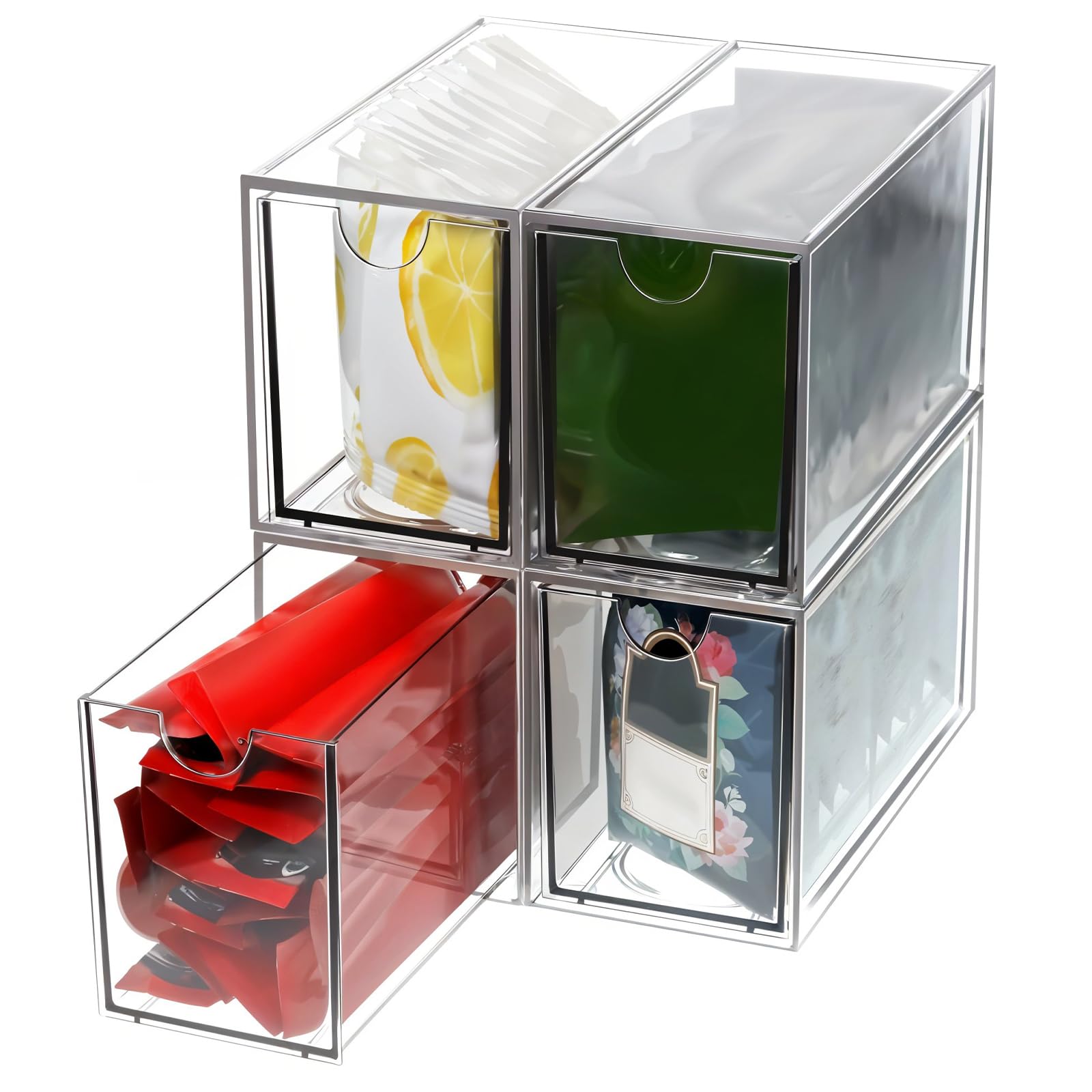 Rangement sachet de thé pour optimiser vos tiroirs et placards de cuisine