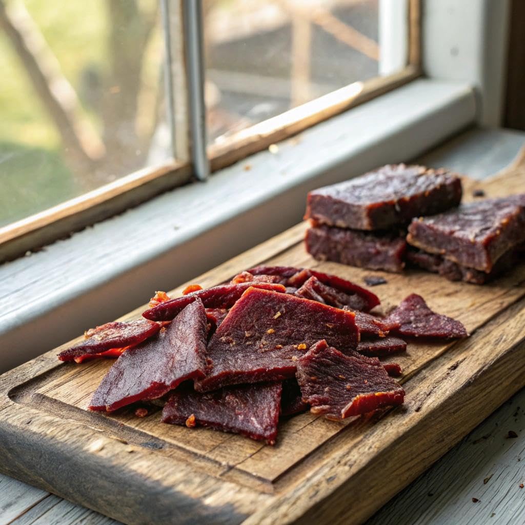 Jack Link's Beef Jerky, , Half Pounder Large Jerky Bag - Flavorful Meat Snack, Ready to Eat Protein Snacks with 11g of Protein per Serving, Made with 100% Beef: Sweet &amp; Hot 8 Ounce (Pack of 1)